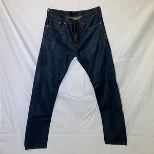 Men’s Levi’s 502 Slim Taper jeans Raw denim